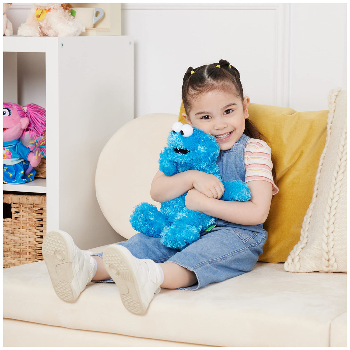 GUND Sesame Street Cookie Monster Muppet Plush, 12 Inch