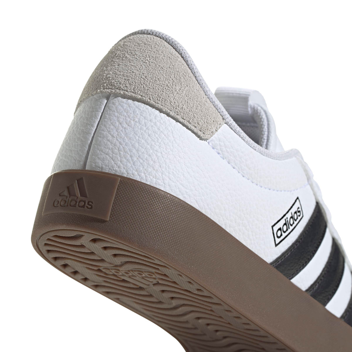 Adidas Women's VL Court 3.0, White/Core Black/Grey One, 8.5