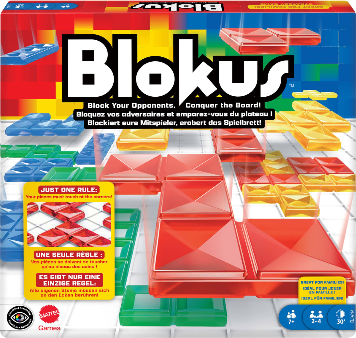 Mattel Games Blokus Strategy Board Game