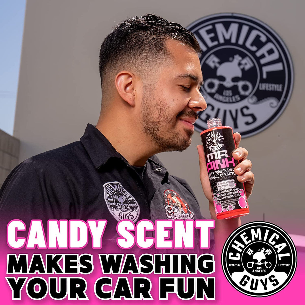Chemical Guys Mr. Pink Foaming Car Wash Soap, Candy, 473 ml, 2 Pack