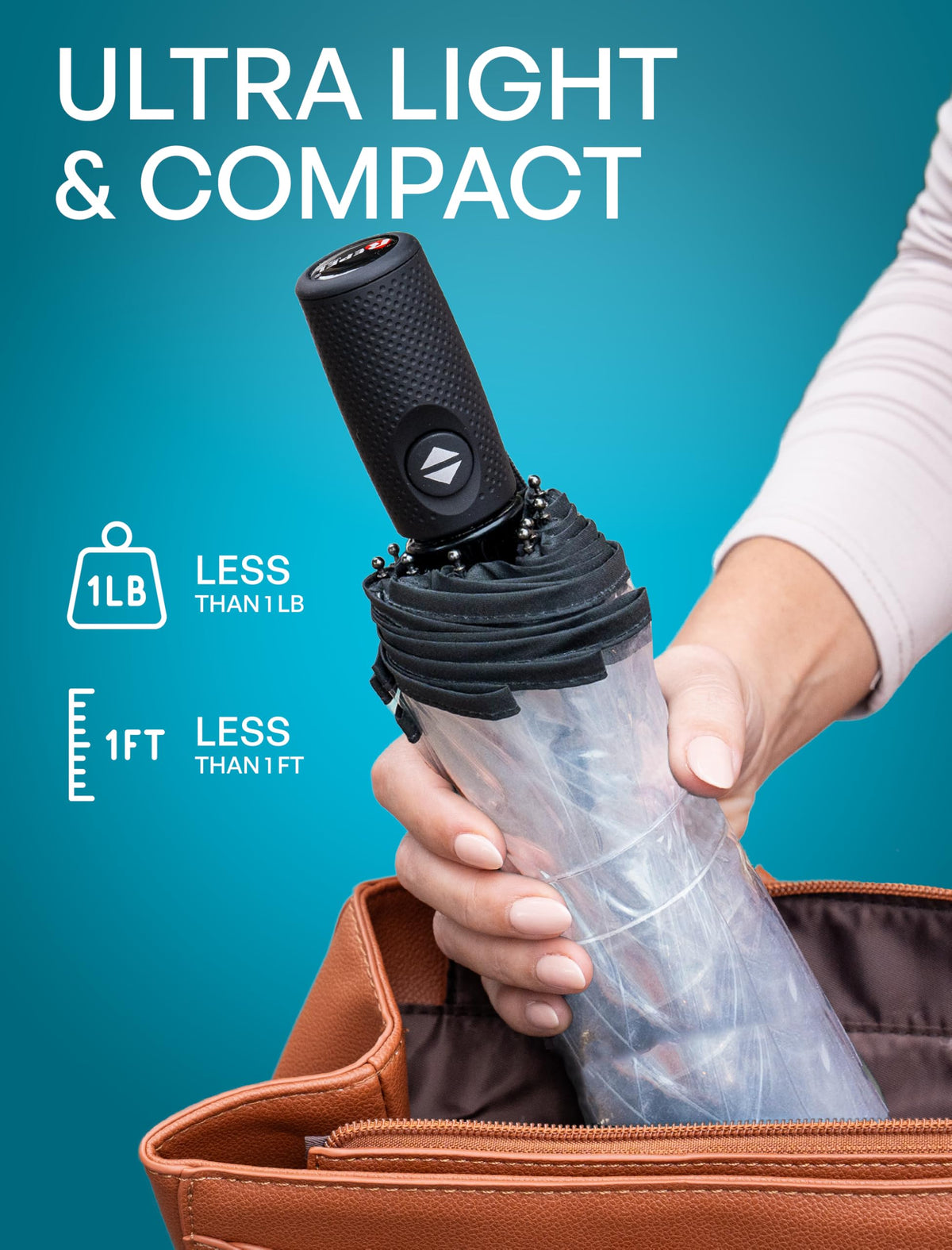 Repel Windproof Travel Umbrella, Auto Folding