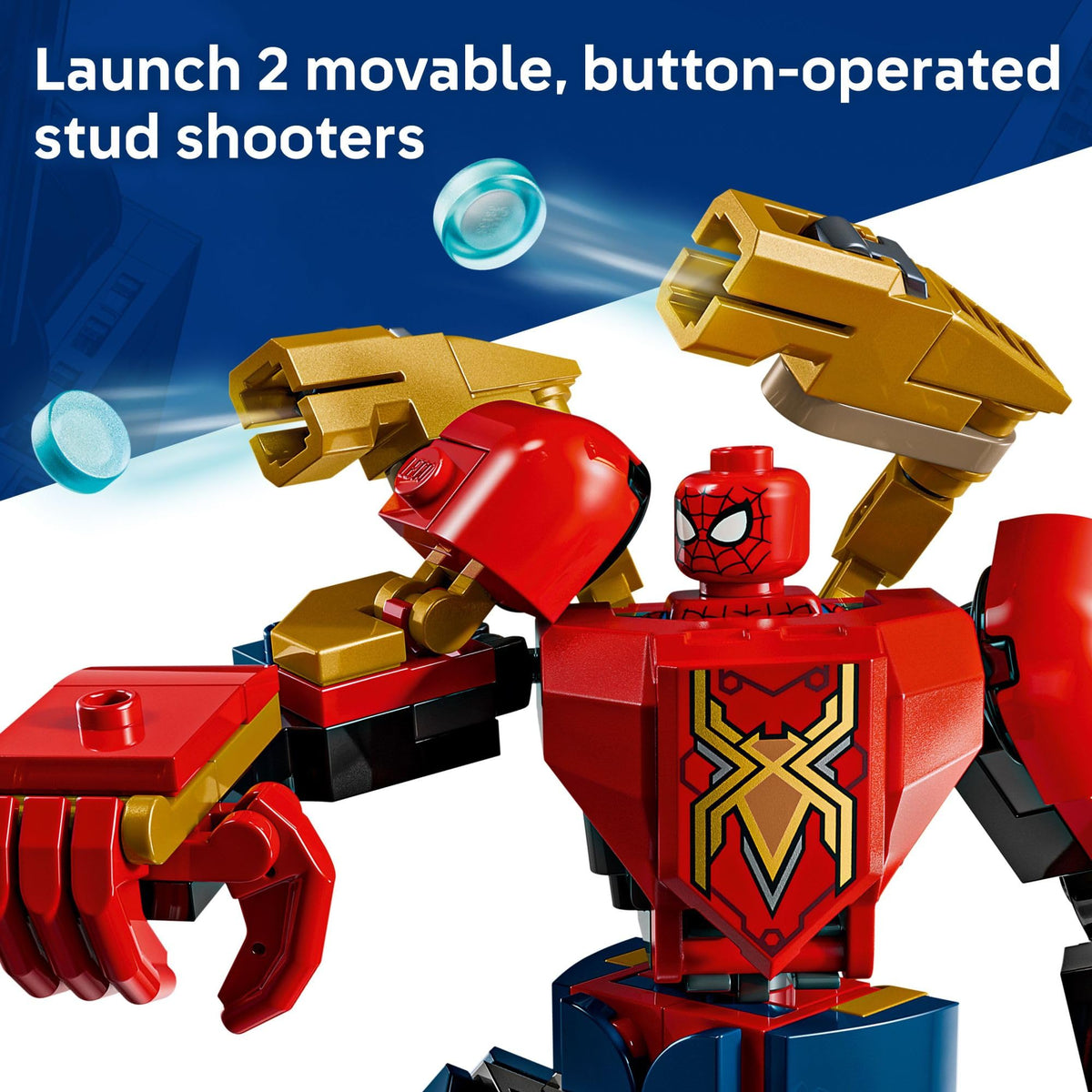 LEGO Marvel Mech Battle Spider-Man vs. Doc Ock Set, Ages 6+, 76338