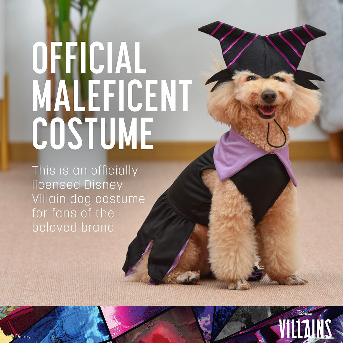 Disney for Pets Halloween Disney Villains Maleficent Costume, Extra Small