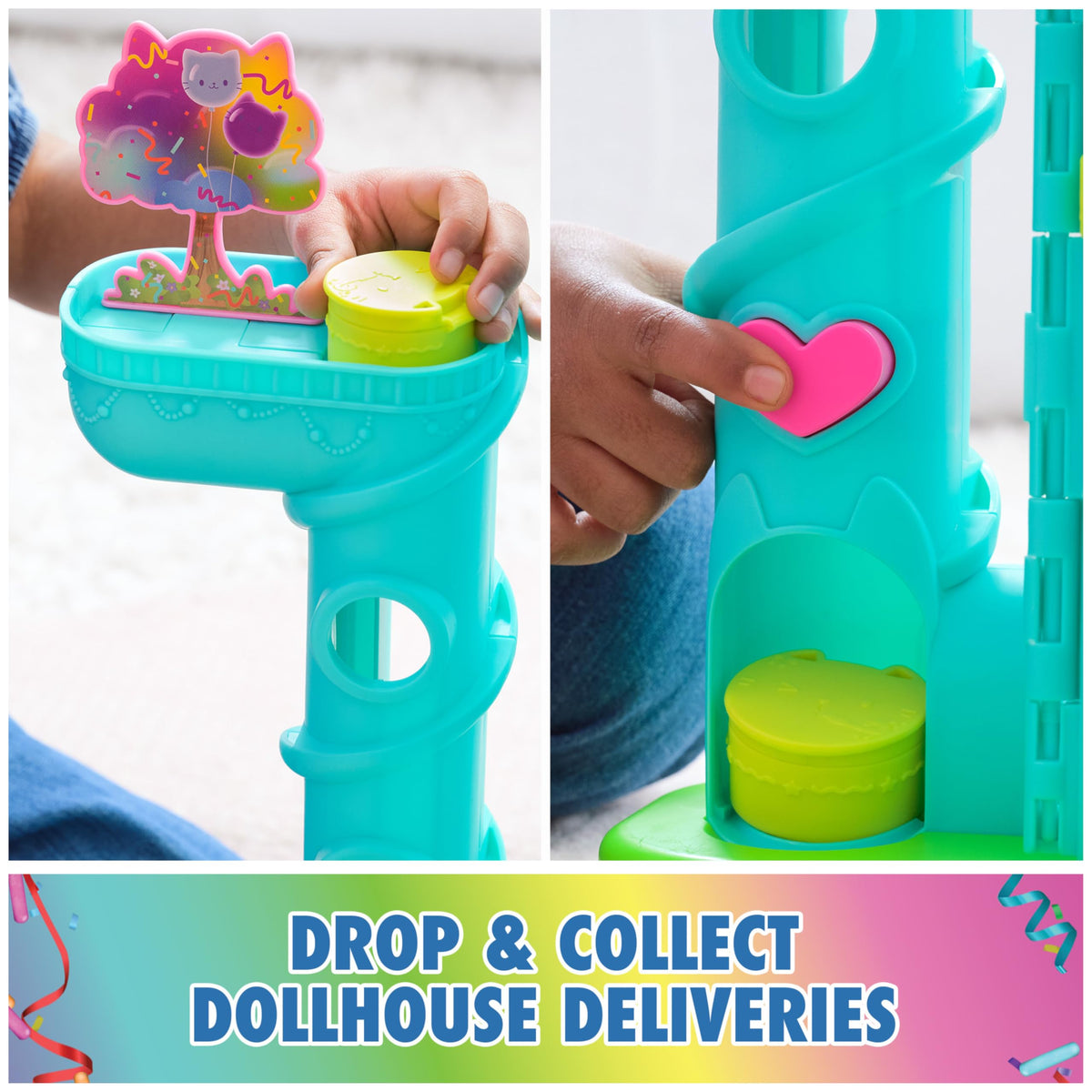 DreamWorks Gabby's Dollhouse, 14 Piece Celebration Dollhouse, 25 Inch