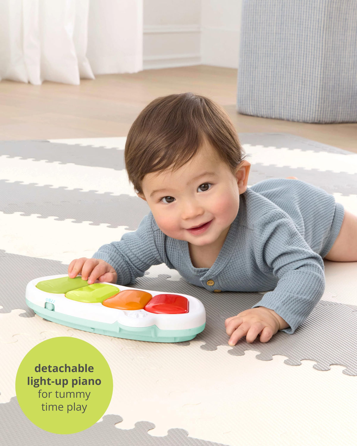 Skip Hop Baby Activity Center, 3-Stage, Silver Lining Cloud