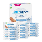 WaterWipes Plastic-Free Original Baby Wipes, 1080 Count (18 Packs)