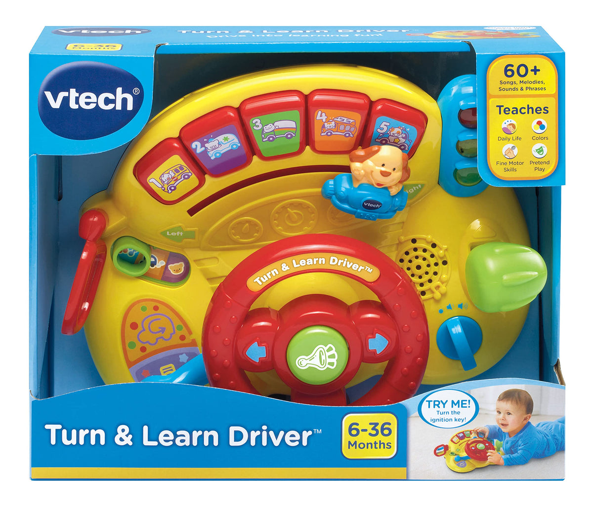 VTech Turn & Learn Driver, English Version