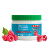 Organika Electrolytes Powder, Wild Raspberry, 210 g