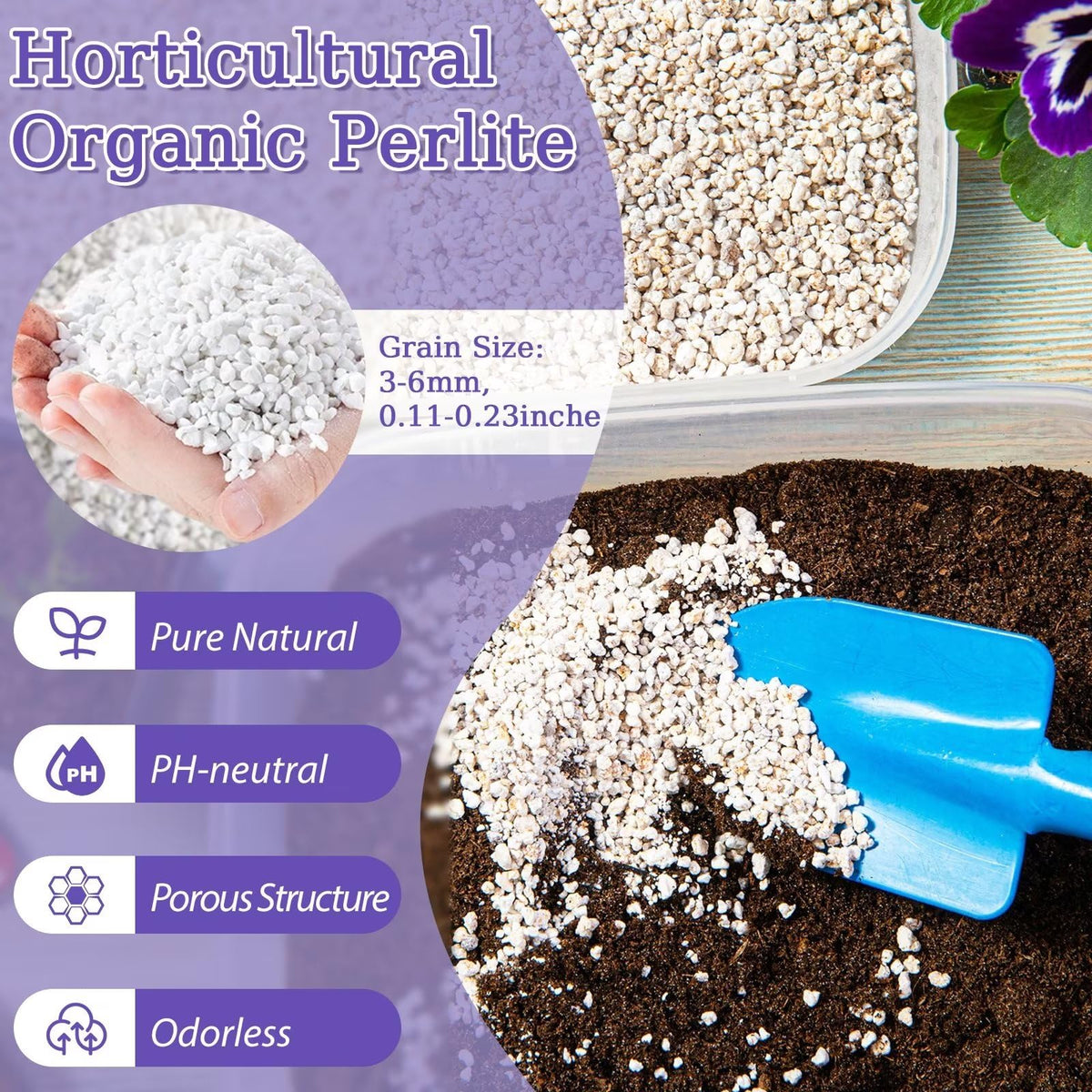 Riare Organic Horticultural Perlite, 10 L