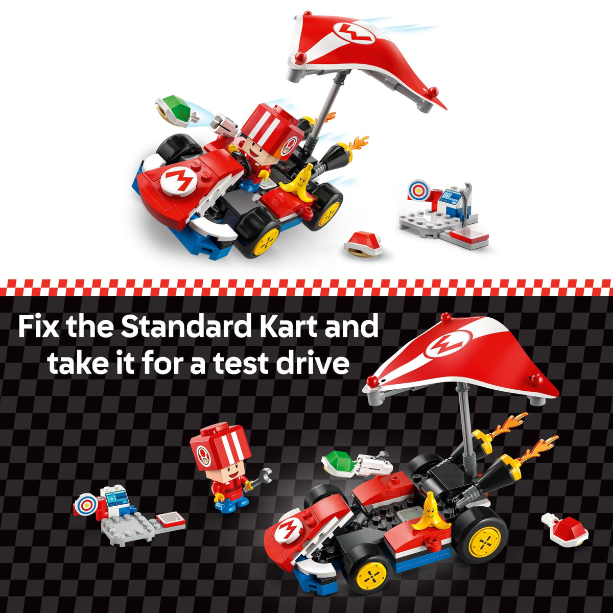 LEGO Super Mario Mario Kart Standard Kit Building Set, 72032