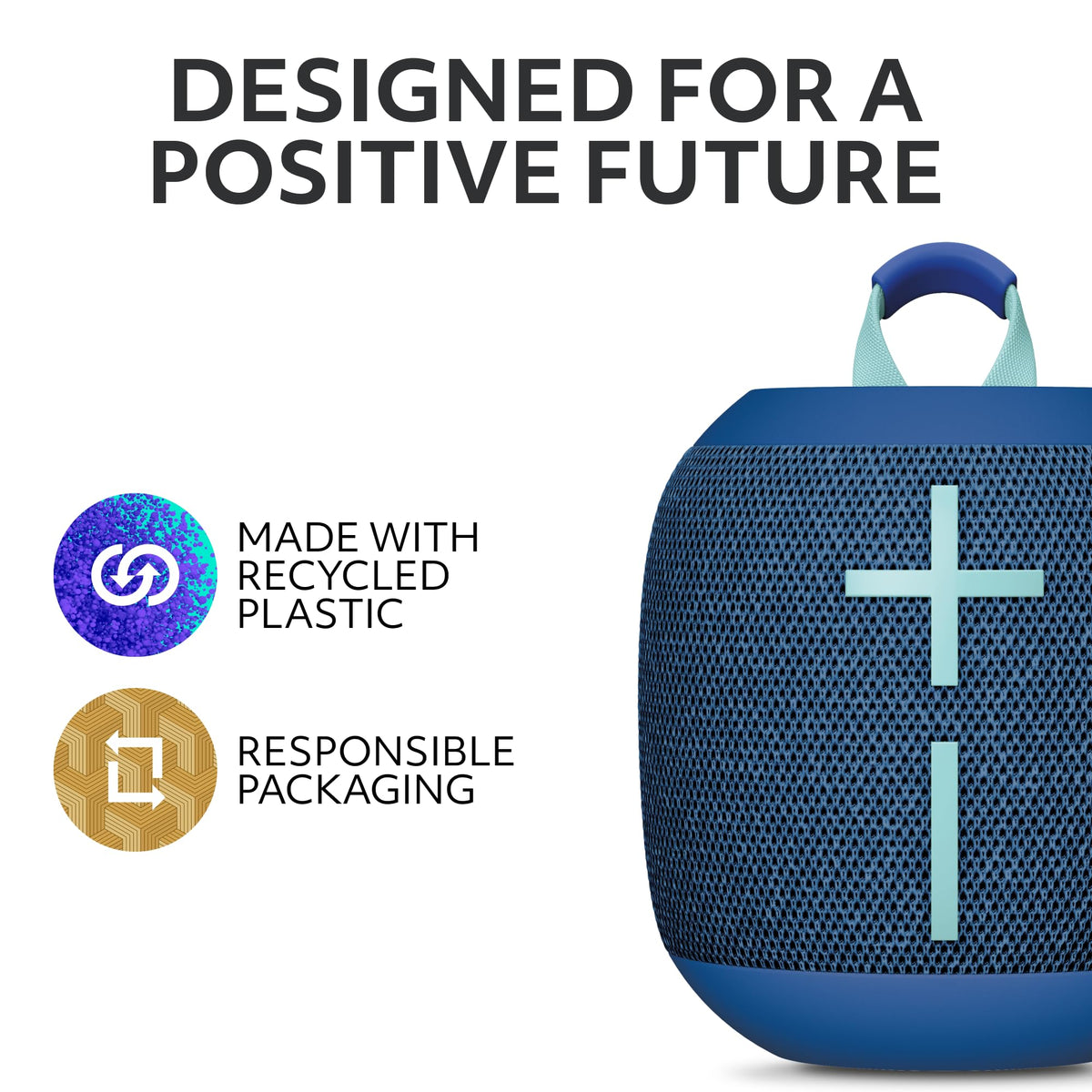 Ultimate Ears WONDERBOOM 4 Waterproof Bluetooth Speaker, Blue