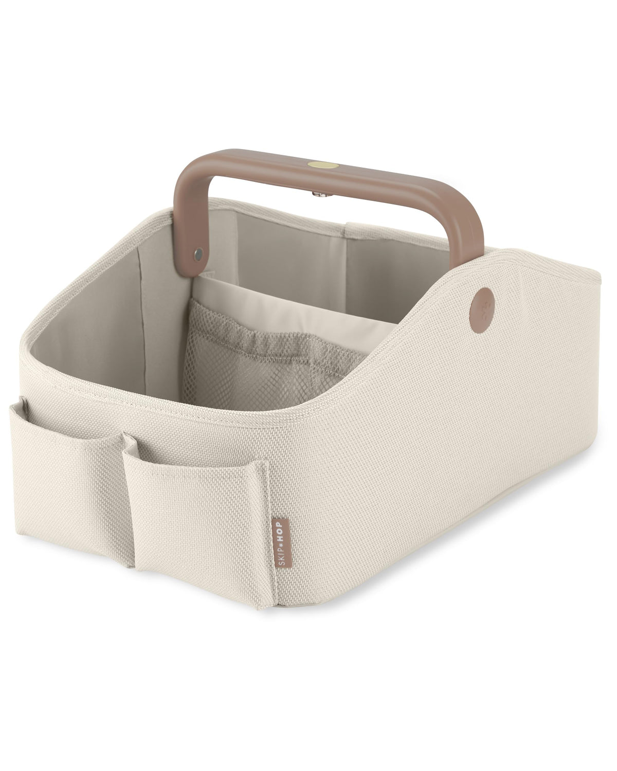 Skip Hop Diaper Caddy Organizer with Night Light, Oat