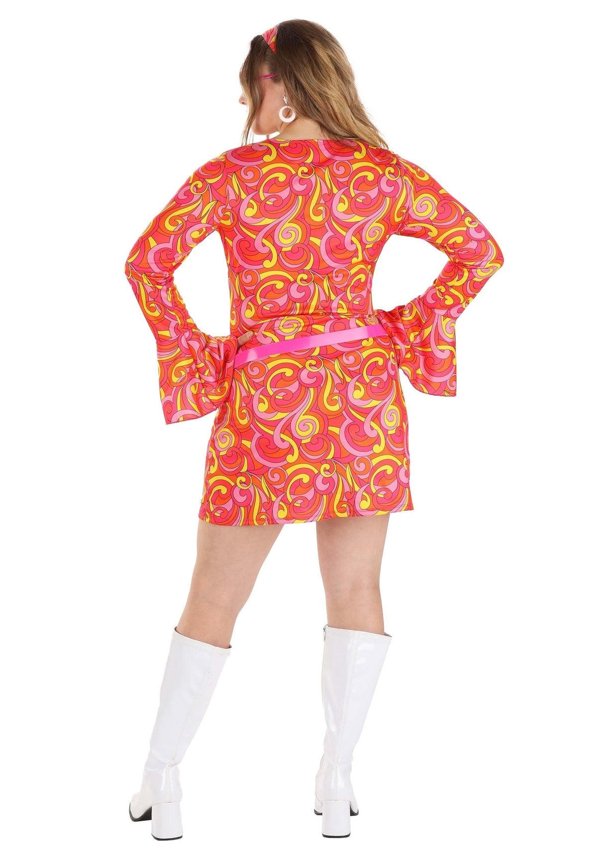 Dreamgirl Women's 70s Disco Go Gorgeous Costume, Small