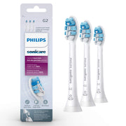 Philips Sonicare Optimal Gum Care Brush Heads, White, 3 Pack