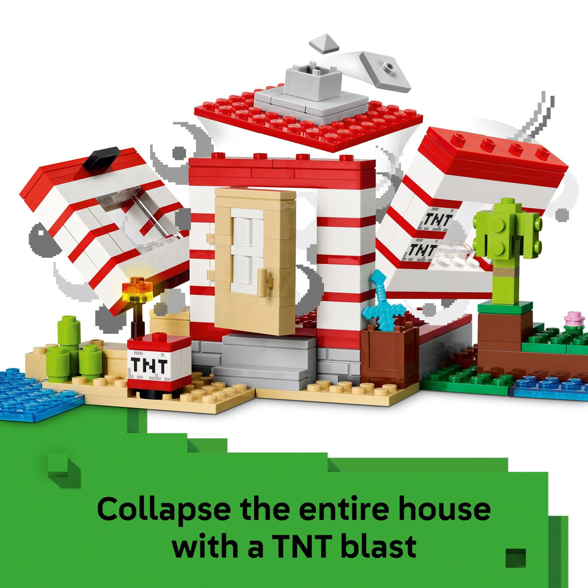 LEGO Minecraft The TNT Jungle House, 21275