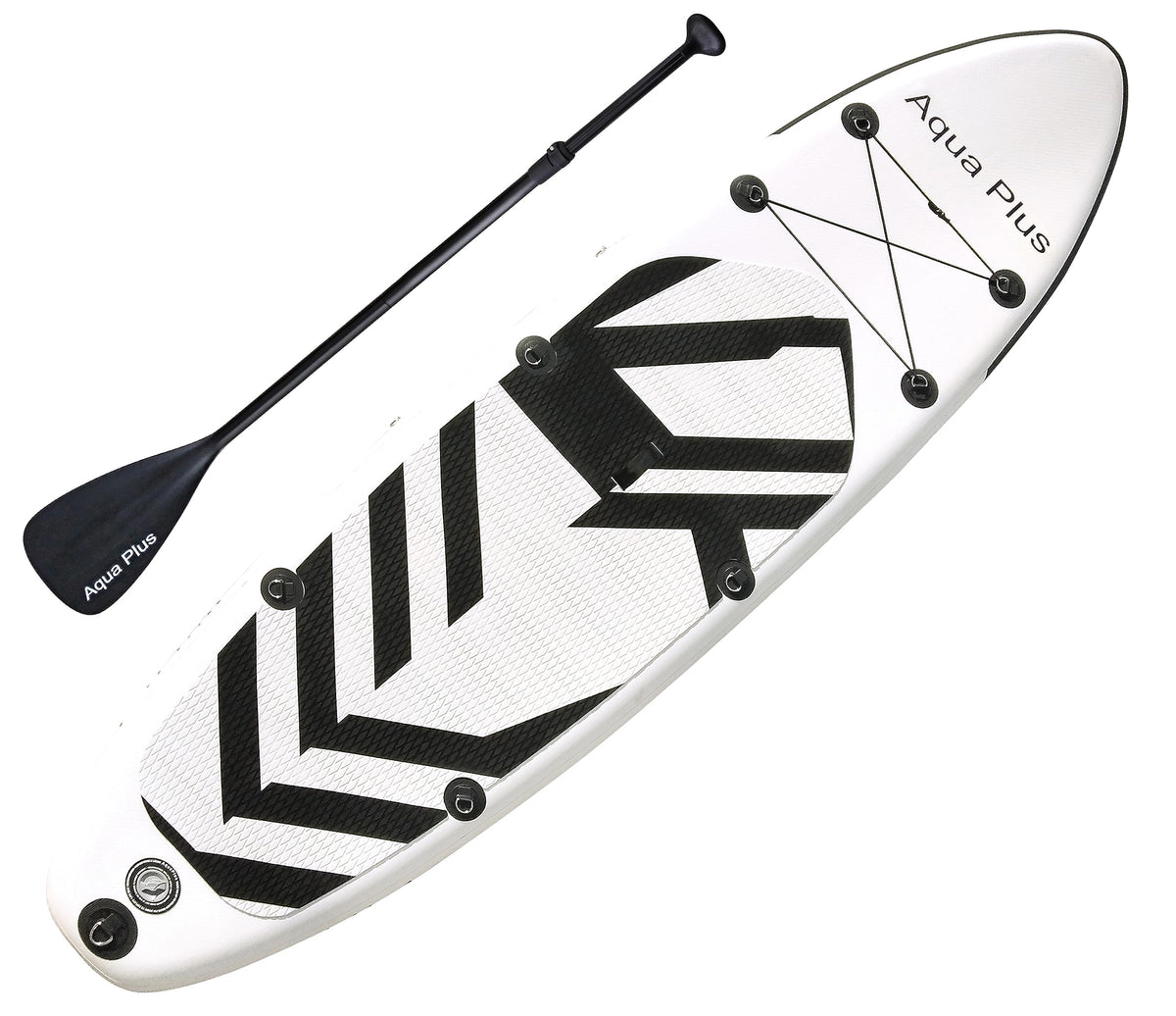 Aqua Plus 6" Inflatable Stand Up Paddle Board with Accessories