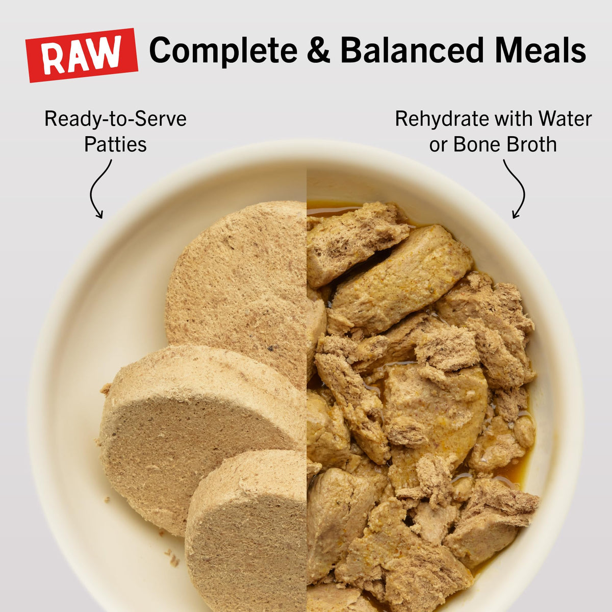 Stella and Chewy's Freeze-Dried Raw Dinner Patties, Red Meat, 156g
