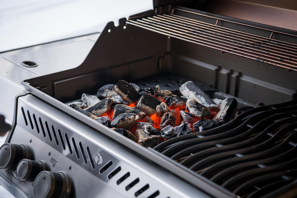 Napoleon Cast Iron Charcoal & Smoker Tray BBQ Accessory, 67732