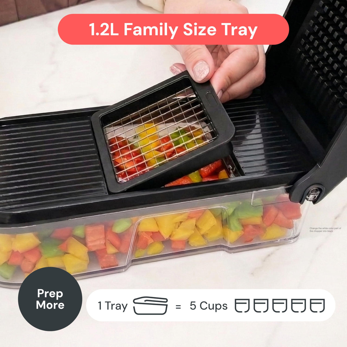 Fullstar Pro Core Vegetable Chopper and Mandoline Slicer, Black