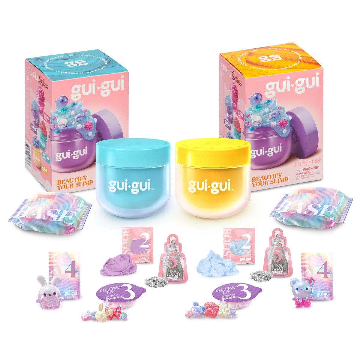GUI GUI Exclusive Twin Pack Slime Bundle, Butter & Cloud
