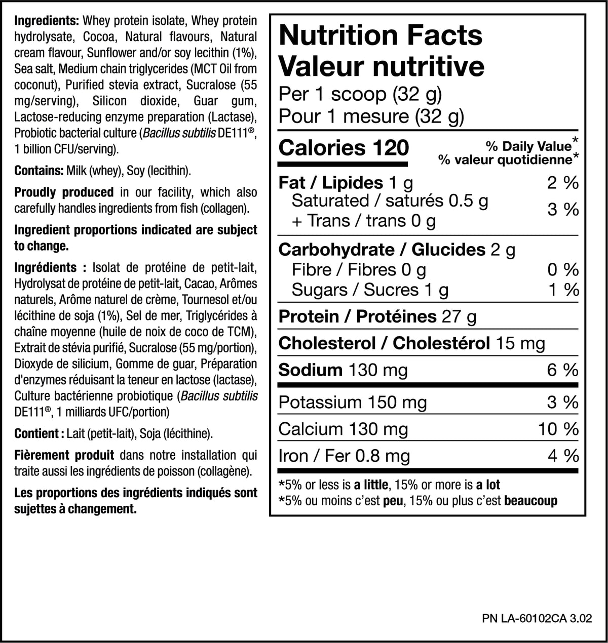 PVL Isogold Grass Fed Isolate Whey Protein, Chocolate, 2.27 kg
