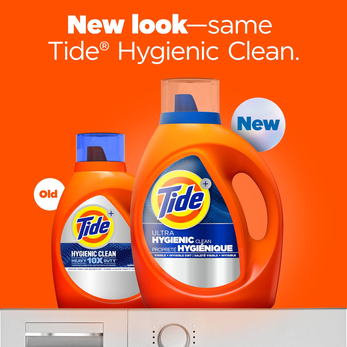 Tide Ultra Hygienic Clean Liquid Detergent, Original, 94 Loads, 3.9L