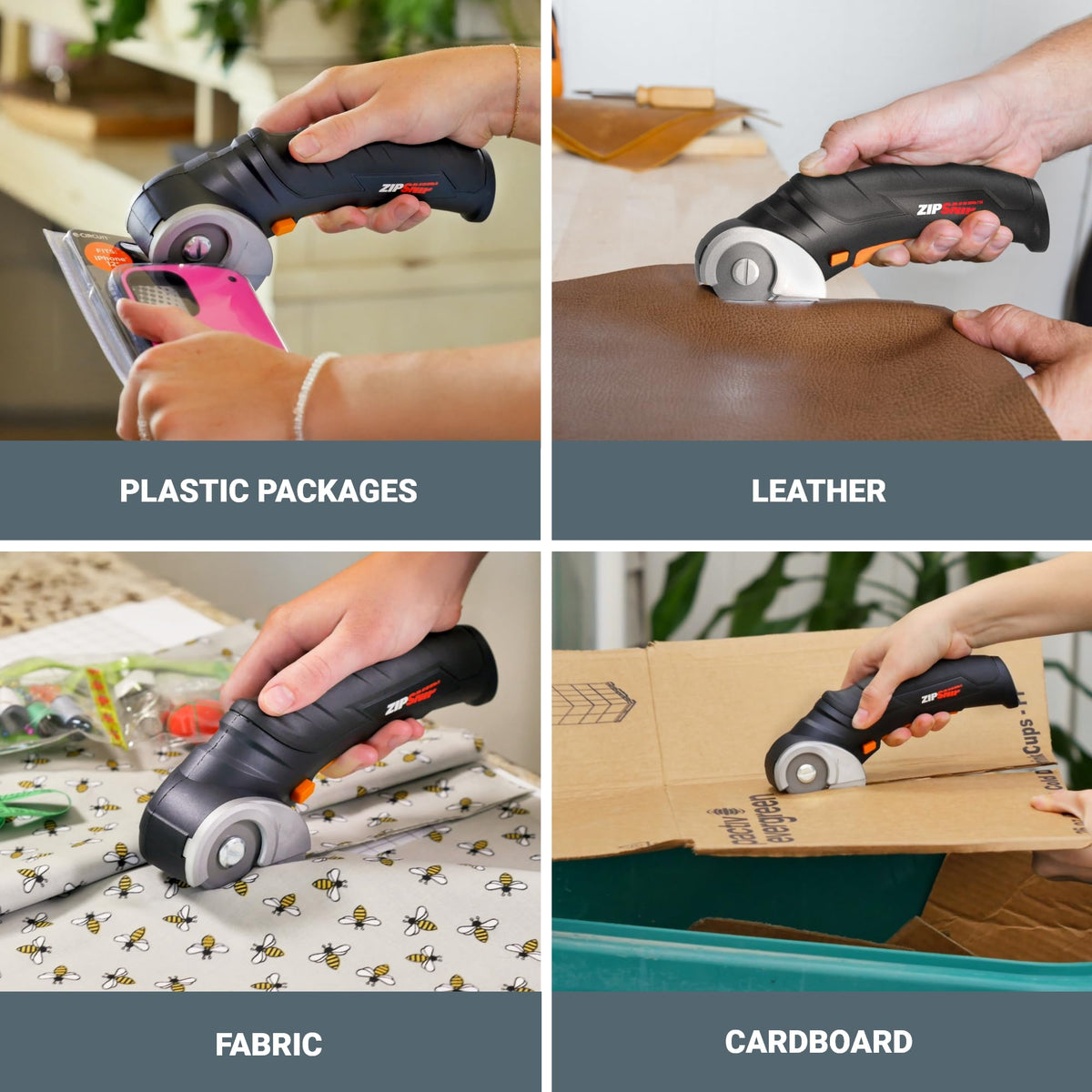 Worx Zipsnip Cordless Electric Scissors, 4V, WX082L.2