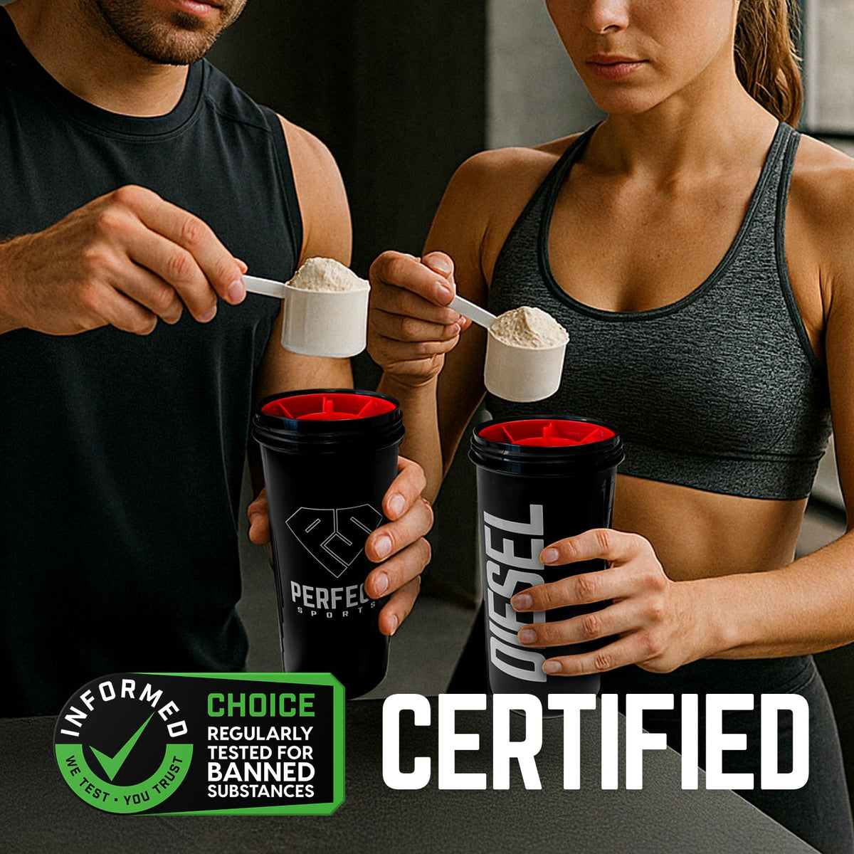 Perfect Sports Diesel Whey Isolate, French Vanilla, 2 lb
