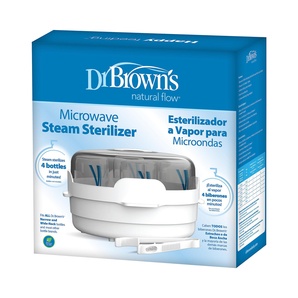 Dr. Brown's Microwave Steam for Baby Bottles and Parts