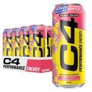 C4 Performance Energy Drink, Jolly Rancher Watermelon, 12 x 473 ml