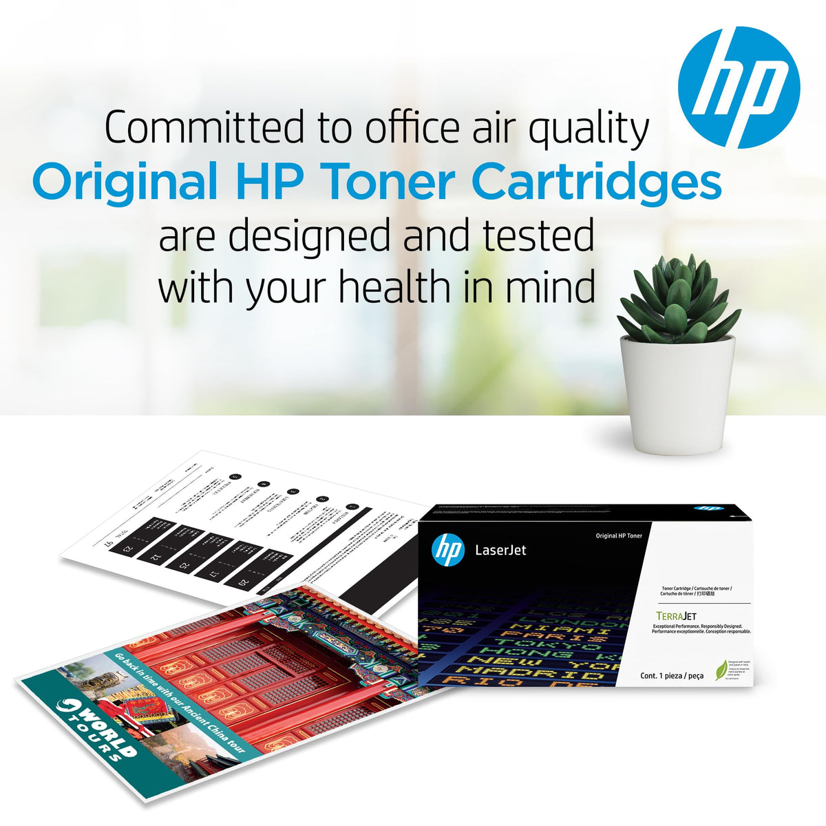 HP 134A (W1340A) Toner Cartridge, Black