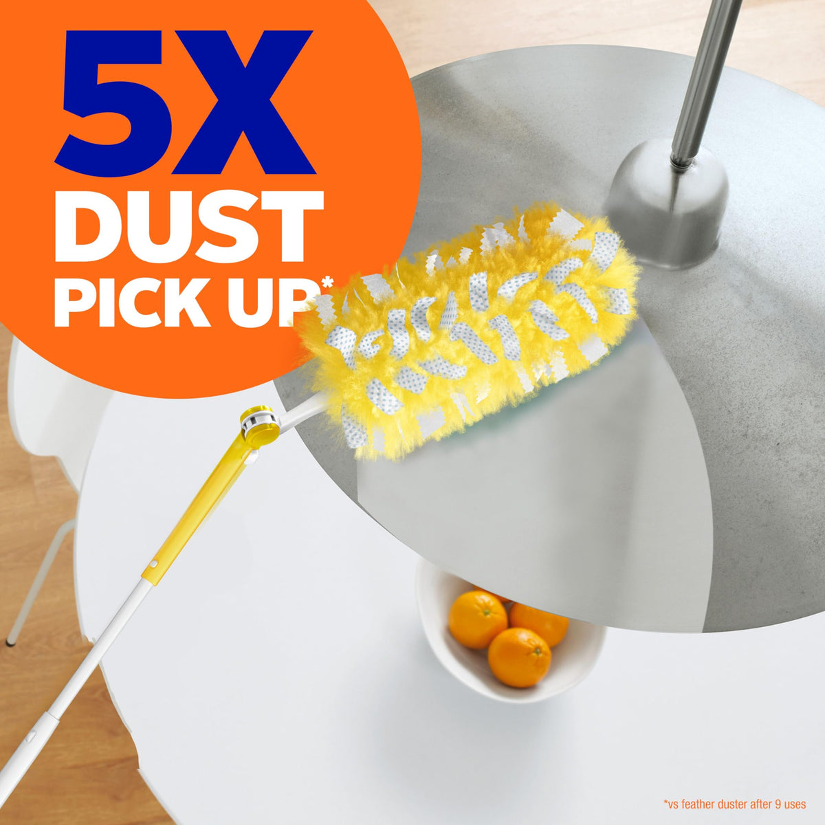 Swiffer Duster Kit with 1.8 m Extendable Handle, 4 Refills