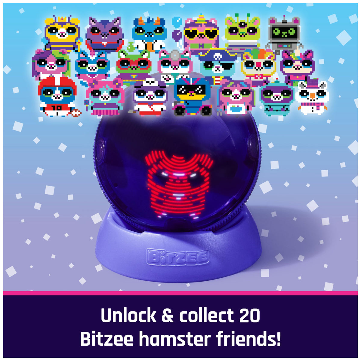 BITZEE Interactive Hamster Ball Digital Pet Toy