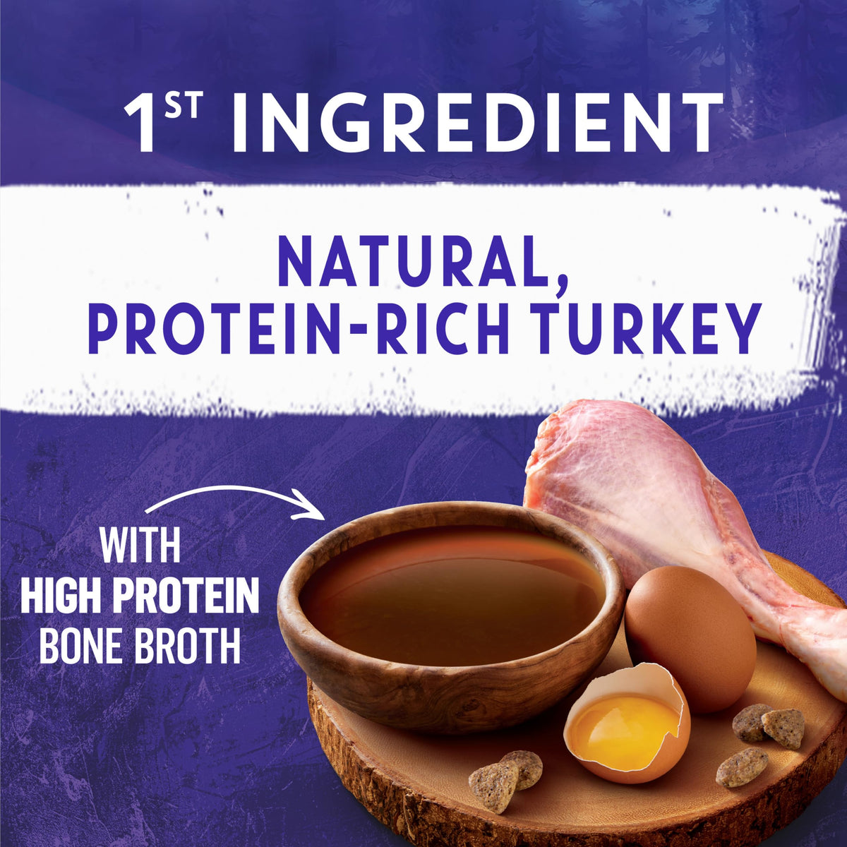 Beyond Wild Dry Dog Food, Turkey, Egg & Bone Broth, 4.5 kg