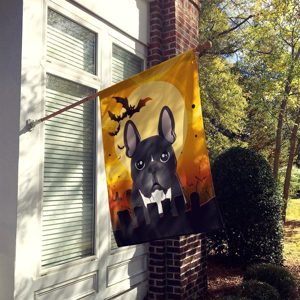 Caroline's Treasures Halloween French Bulldog House Flag, Large