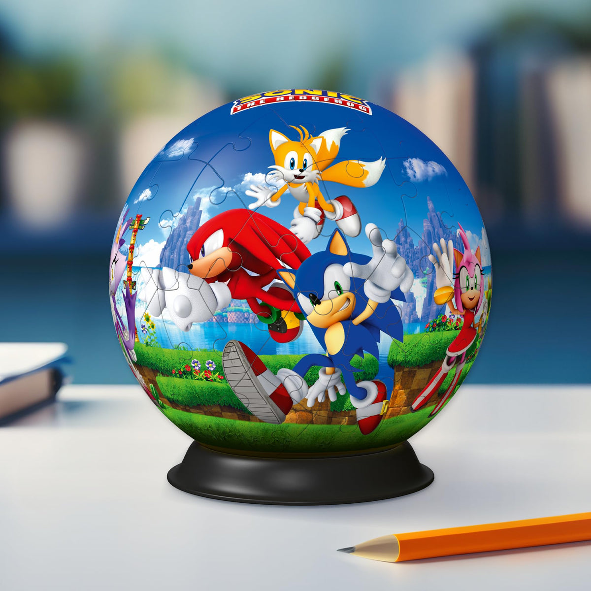 Ravensburger Sonic The Hedgehog 3D Jigsaw Puzzle Ball, 11592