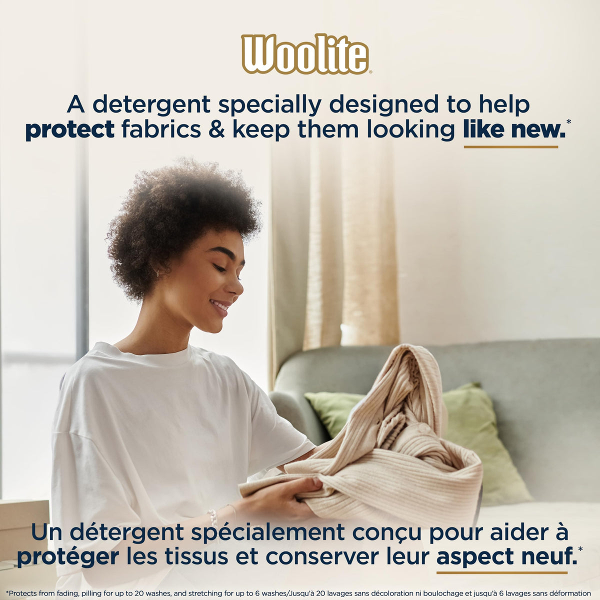 Woolite All Clothes Everyday Colour Safe Laundry Detergent, 2.96 L
