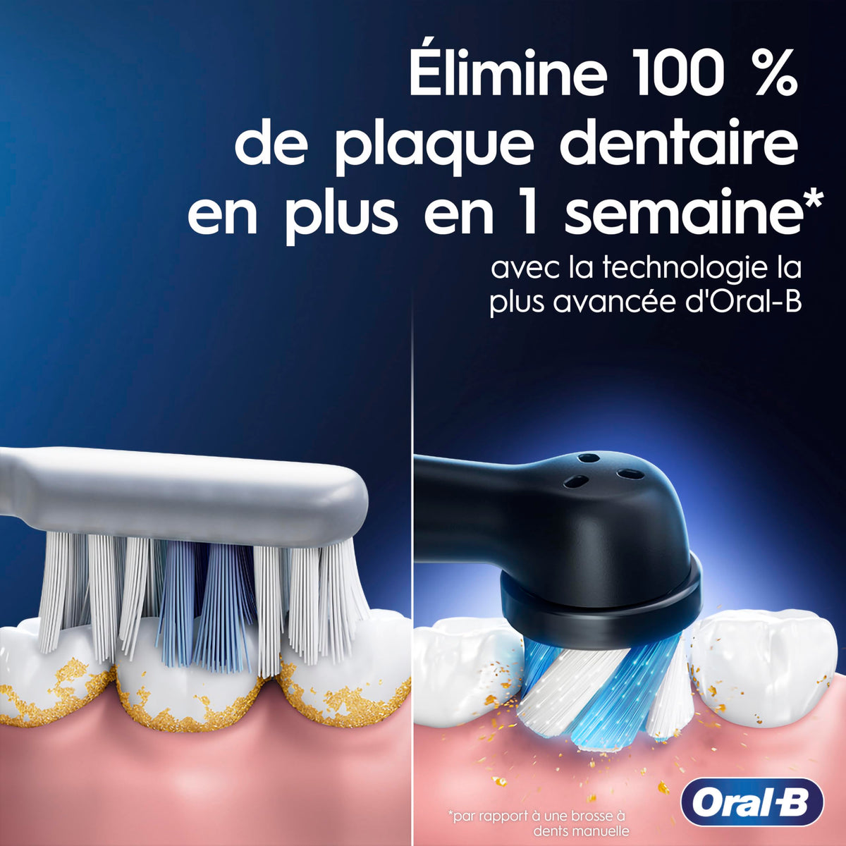 Oral-B iO4 Electric Toothbrush, Black, with Travel Case