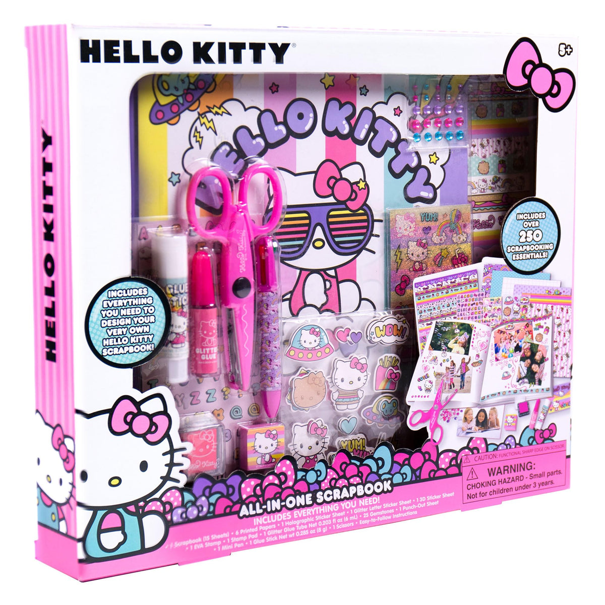 Horizon Group USA Hello Kitty All-In-One Scrapbook, 250+