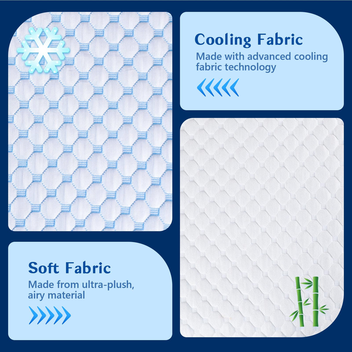 Ultra Thin Cooling Gel Flat Pillow, Memory Foam, Washable Cover