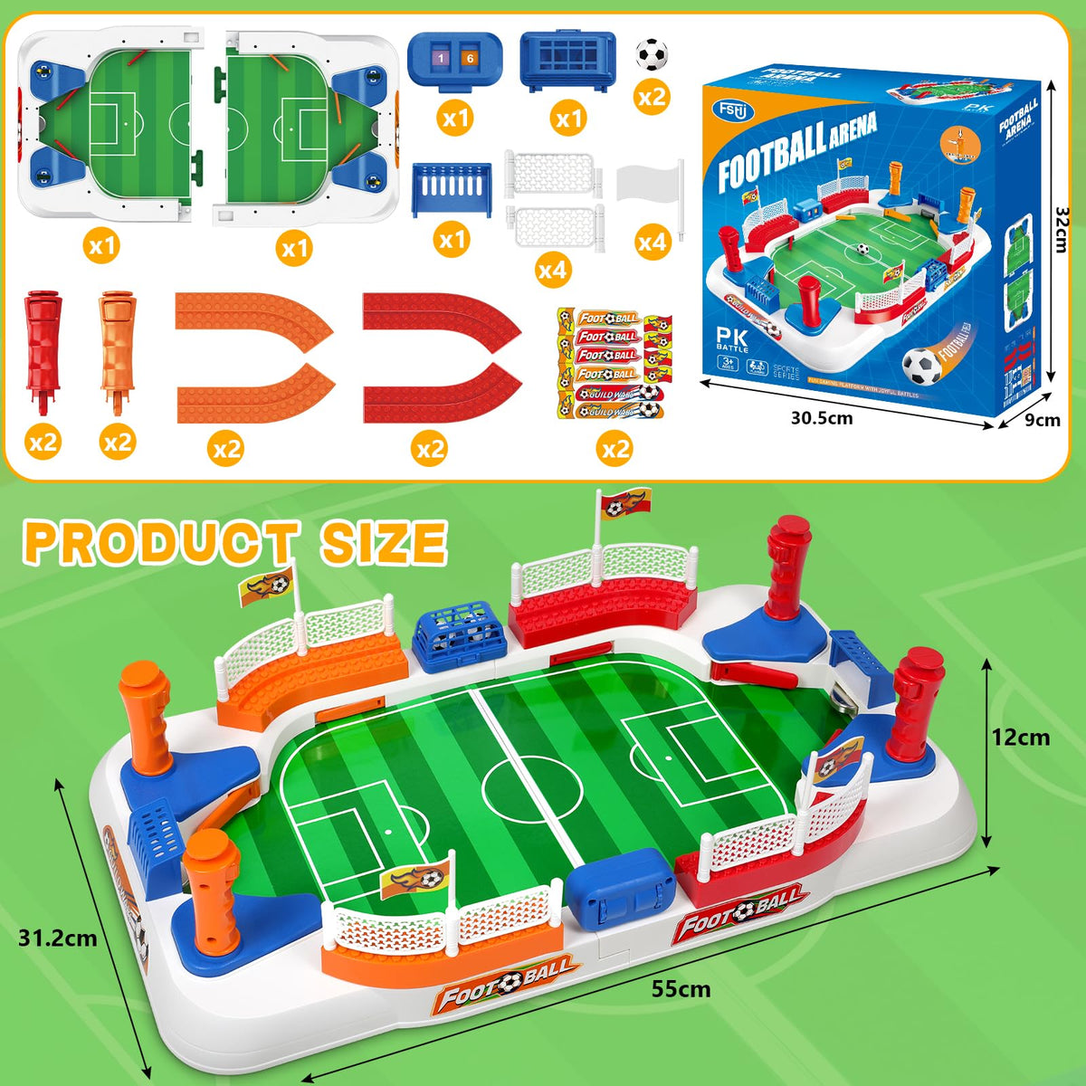 Mini Foosball Table Game Set for Kids