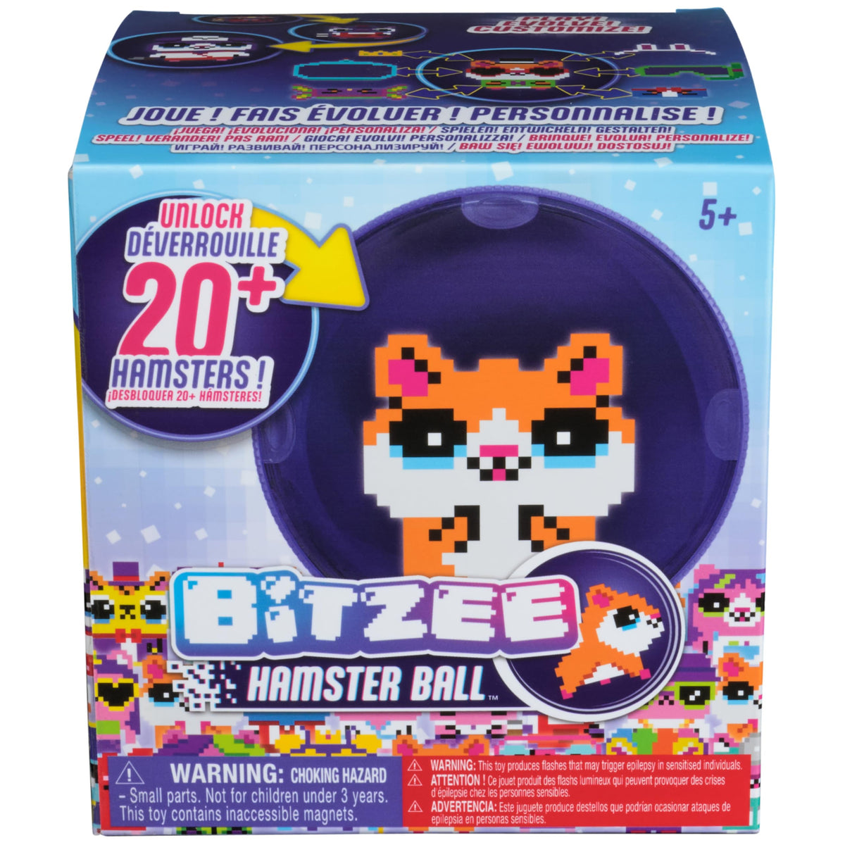 BITZEE Interactive Hamster Ball Digital Pet Toy