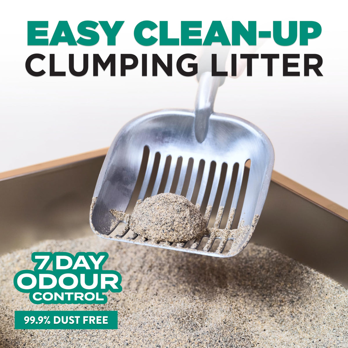 Arm & Hammer Clump & Seal Slide Clay Cat Litter, 12.7 kg