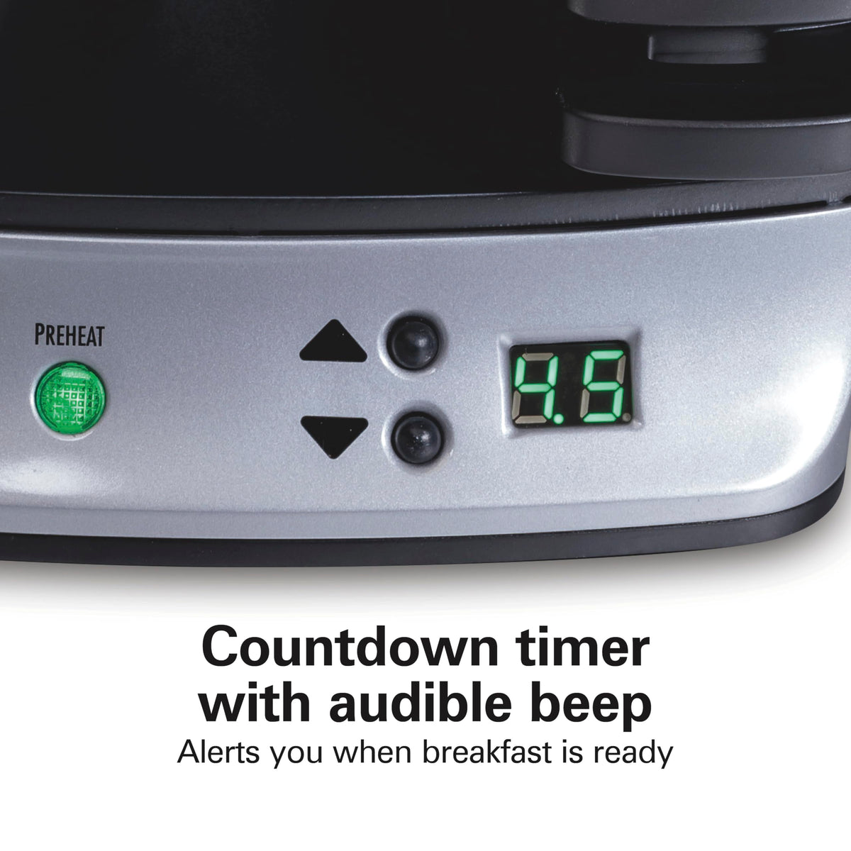 Hamilton Beach Dual Breakfast Sandwich Maker, Silver (25490MNC)