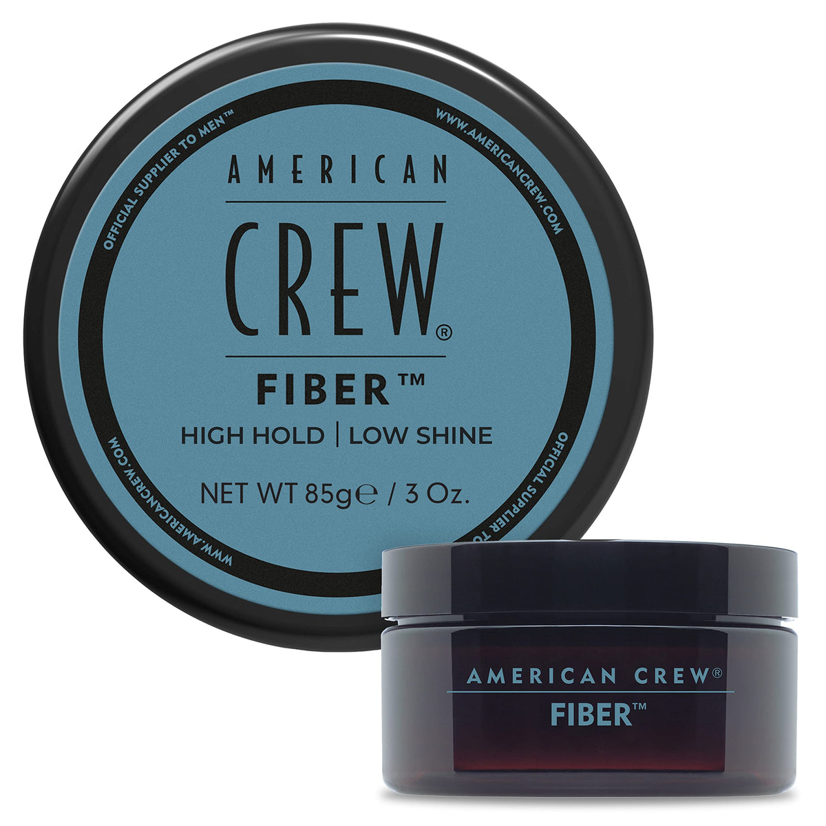 American Crew Men's Hair Fiber, High Hold, Low Shine, 3 oz