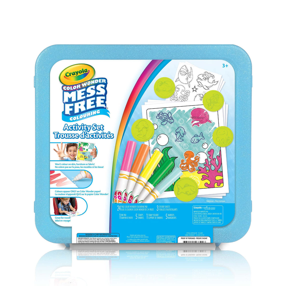 Crayola Color Wonder Mess Free Colouring Activity Set (30+ Pieces)