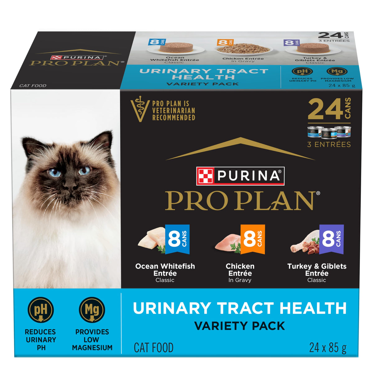 Purina Pro Plan Focus Adult Urinary Health Cat Food, 3oz, 24 Pack
