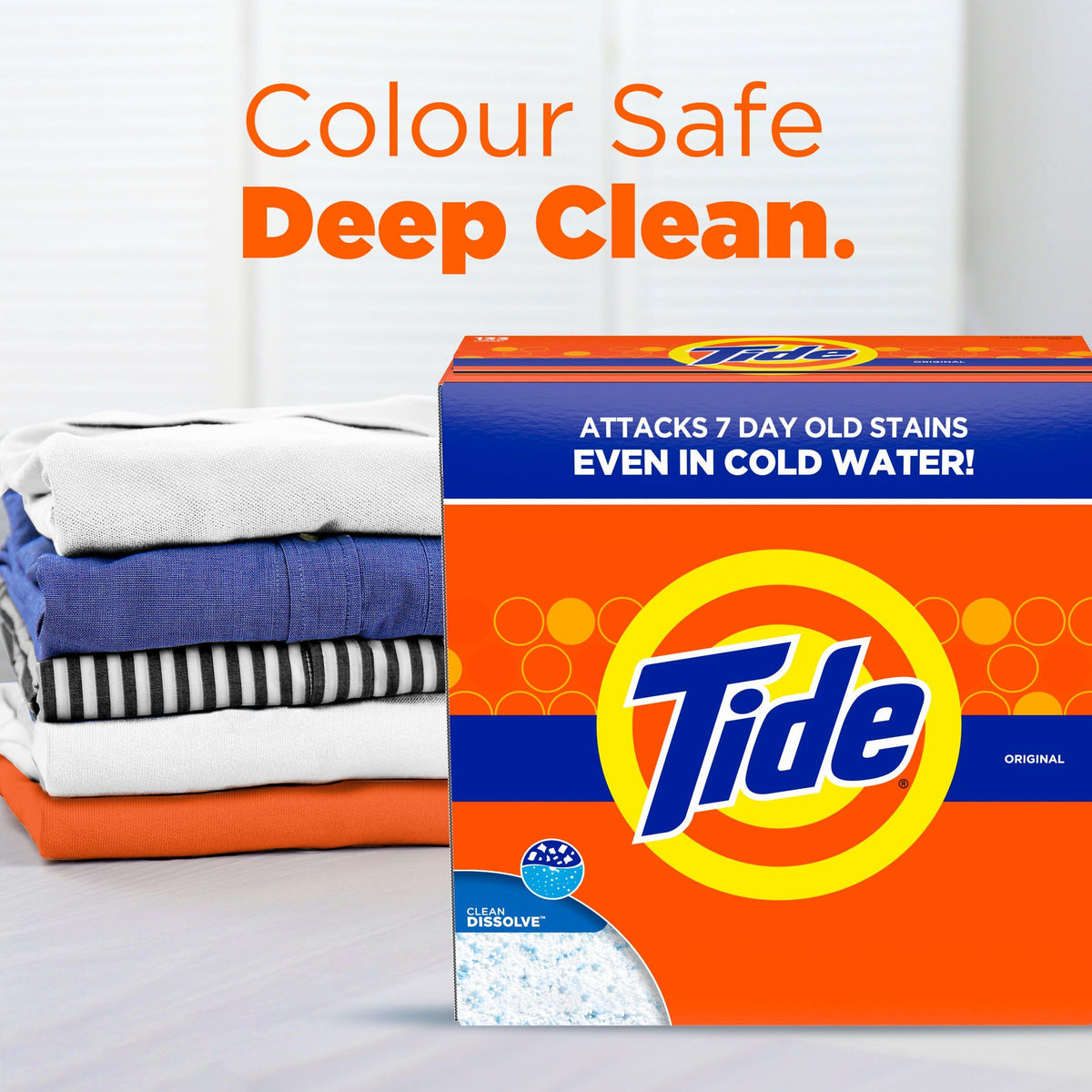 Tide Powder Laundry Detergent, Original Scent, 133 Loads, 4.2 kg