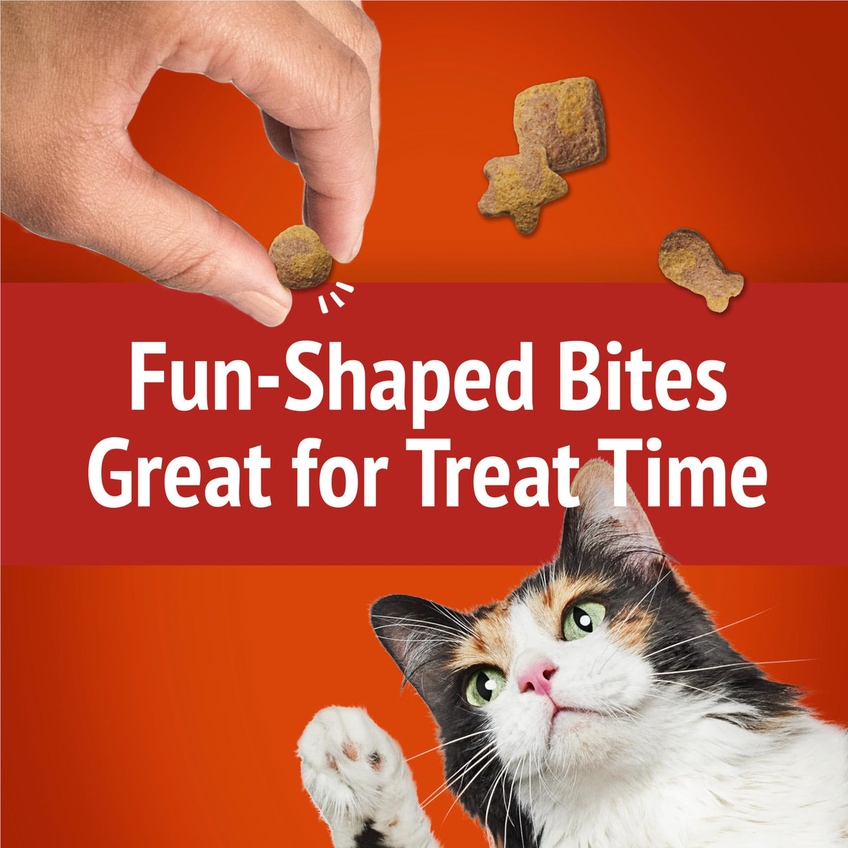 Friskies Party Mix Cat Treats, Crunch Chicken, 510 g, 3 Pack