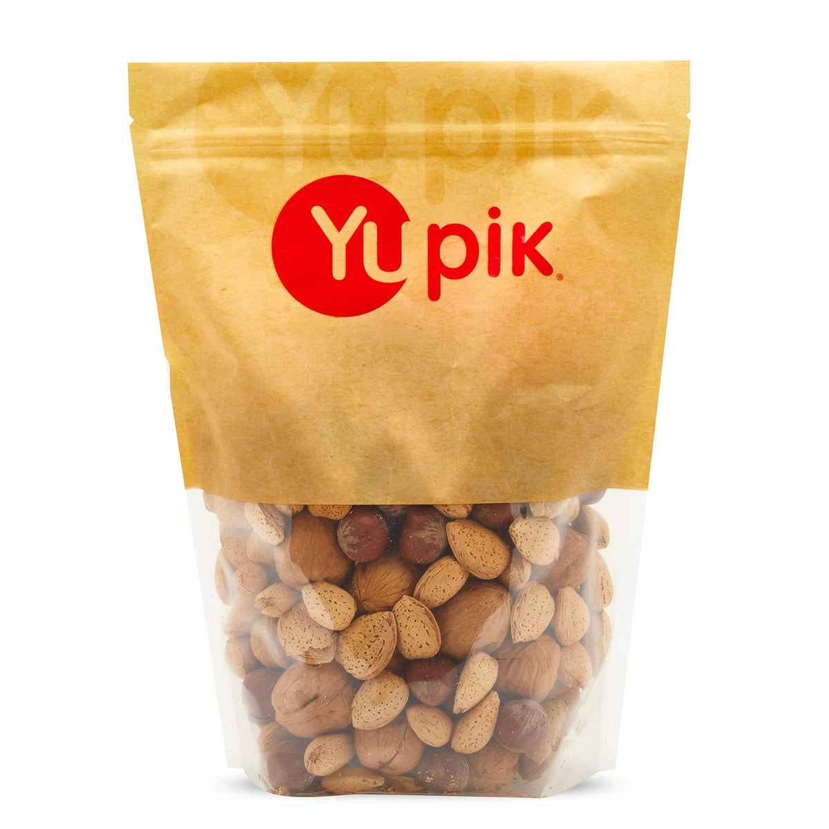 Yupik Mixed Nuts in Shell, Walnuts, Hazelnuts and Almonds, 1kg